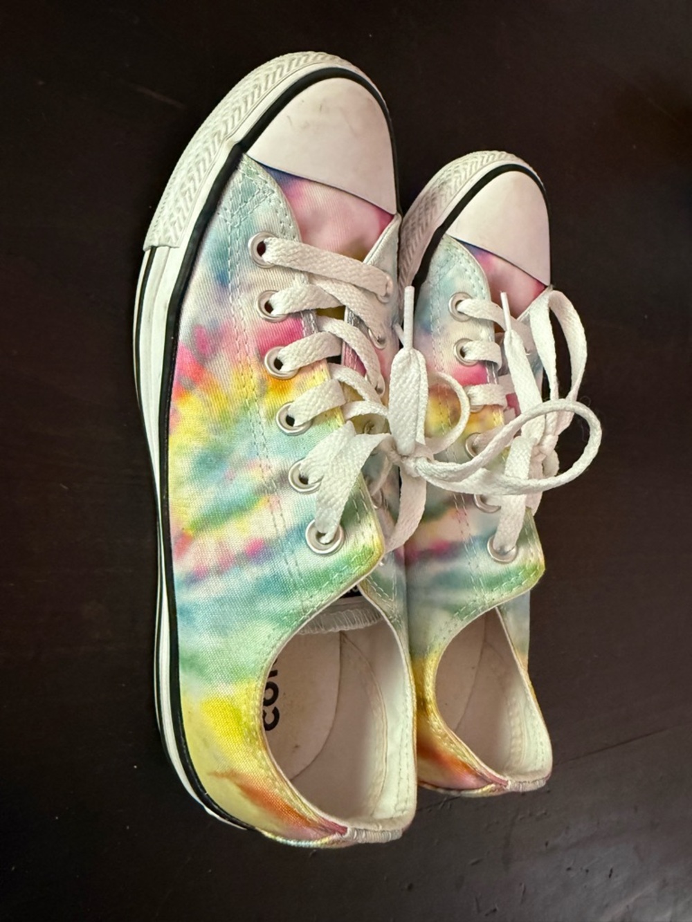 Tye dye converse women’s 7.5 - Picture 3 of 9